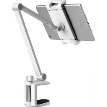 Upergo AP-7LC Height Adjustable Phone And Tablet Stand/Holder - White - Desert Games