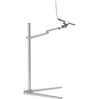 Upergo UP-8A Multiple Laptop Tablet Floor Stand -  Silver - Desert Games