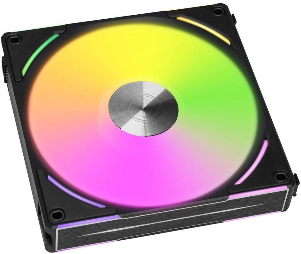 Lian li UNI Fan AL140 V2 aRGB Case Fan, Black | UF-AL140V2-1B - Desert Games