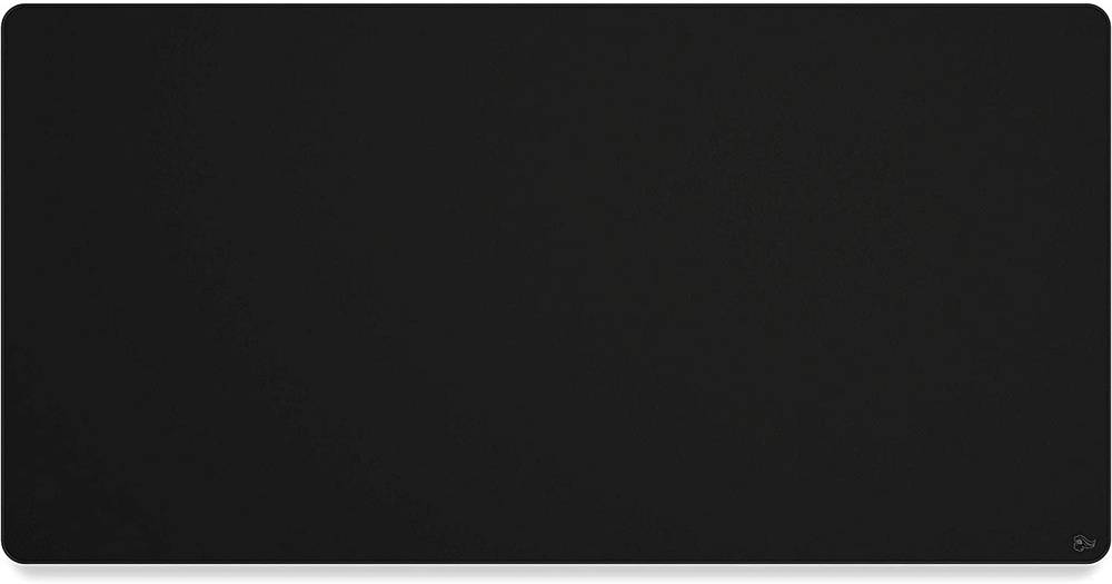 Glorious XXL Extended Gaming Mouse Mat/Pad - Stealth Edition - Large, Wide (XXL Extended) Black Cloth Mousepad, Stitched Edges, 18"x36" | G-XXL-STEALTH - Desert Games