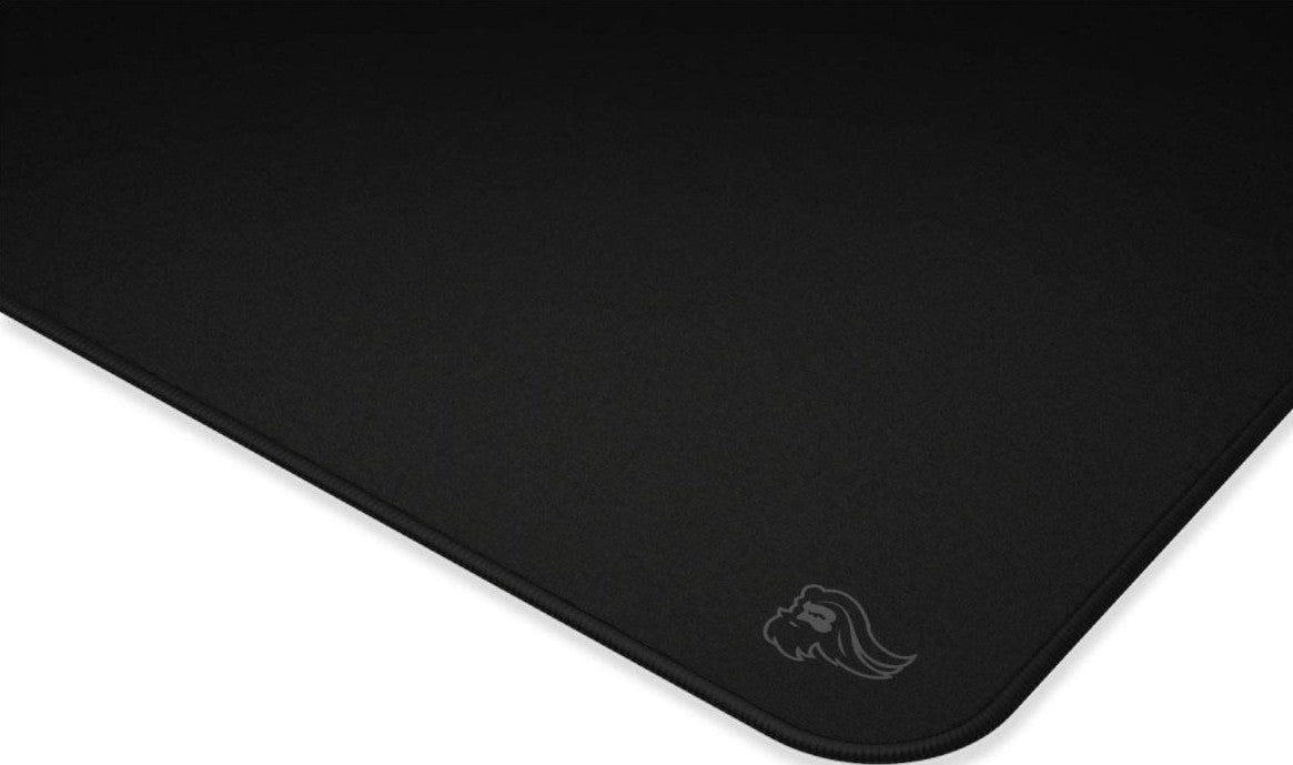 Glorious Stealth Edition 3XL Extended Gaming Mousepad, Stitch Edges, Anti Slip Rubber Base, Ideal For Gaming, Black | G-3XL-STEALTH - Desert Games