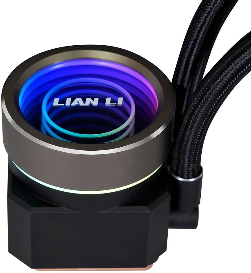 Lian Li Galahad II Trinity Performance AIO Liquid CPU Cooler, 360mm Radiator, 4200RPM Pump Speed, Double Wave Fins, Up to 109.6CFM Airflow & 3000RPM Fan Speed, Black | GA2P36B - Desert Games