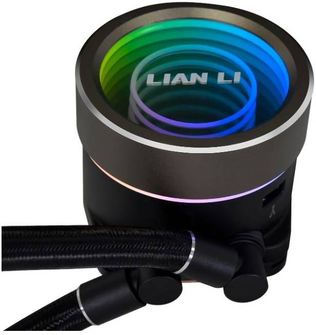 Lian Li Galahad II Trinity SL-INF 360 All In one CPU Cooler, Black | G89.GA2T36INB.00 - Desert Games
