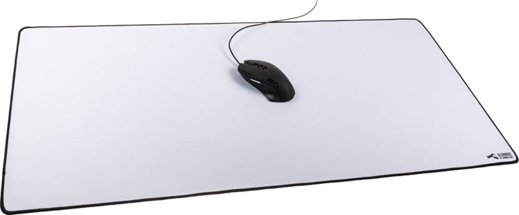 Glorious GW-XXL PC Gaming Race Extended Tall Pro Gaming Surface Mousepad, Anti-Slip Rubber, Dimension (14x3x457mm), White | GW-XXL - Desert Games