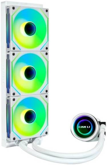 Lian Li Galahad II Trinity SL-INF 360 All In one CPU Cooler, White | G89.GA2T36INW.00 - Desert Games