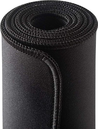 Glorious G-E Extended Gaming Mouse Pad/Mat, Long Black Cloth, Mousepad, Stitched Edges, 36x11 | G-E - Desert Games