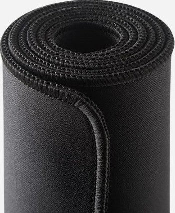 Glorious G-XL-STEALTH Stealth Edition, Extended Gaming Mouse Pad/Mat, Long Black Cloth, Mousepad, Stitched Edges, 16"x18" | G-XL-STEALTH - Desert Games