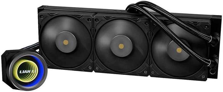 Lian Li Galahad II Trinity Performance AIO Liquid CPU Cooler, 360mm Radiator, 4200RPM Pump Speed, Double Wave Fins, Up to 109.6CFM Airflow & 3000RPM Fan Speed, Black | GA2P36B - Desert Games