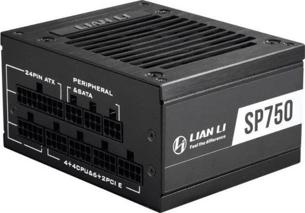 Lian Li SP750 750W 80 Plus Gold Certified Power Supply, Fully Modular, Active PFC, SFX Form Factor | G89.SP750B.00UK - Desert Games