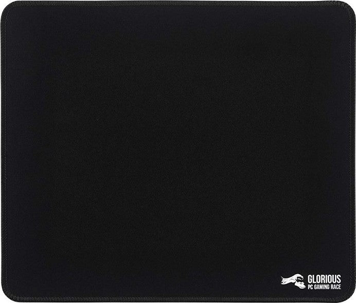 Glorious G-L Extended Gaming Mouse Pad/Mat, Long Black Cloth, Mousepad, Stitched Edges, 11x13 | G-L - Desert Games