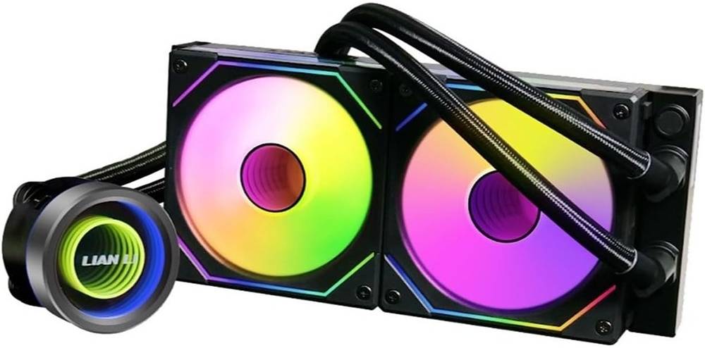 Lian Li Galahad II Trinity Liquid CPU Cooler, Black | GA II-240SL-INF-Black - Desert Games