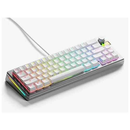 Glorious GMMK 3 PRO HE 65% Prebuilt Wired Gaming Keyboard - Silver GMMK3-PRO-65-HE-W-S - Desert Games