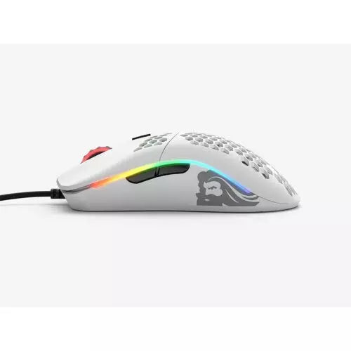 Glorious Model O 12000 DPI RGB Led Gaming Mouse - Matte White - Desert Games