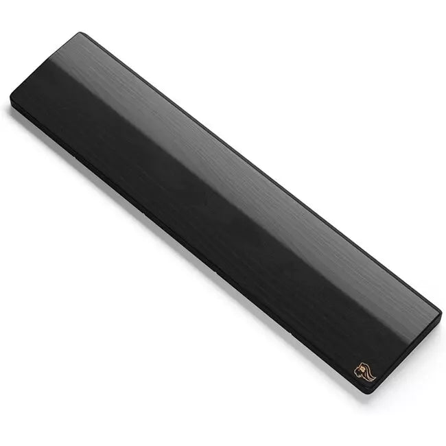 Glorious Wooden Full-Size Keyboard Wrist Rest - Black | GV-100-DARK - Desert Games