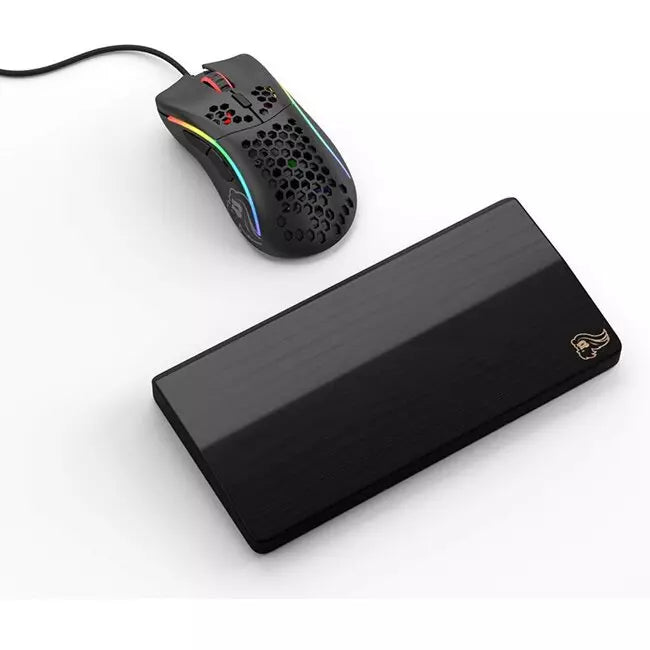 Glorious Wooden Mouse Wrist Rest - Black | GV-M-DARK - Desert Games