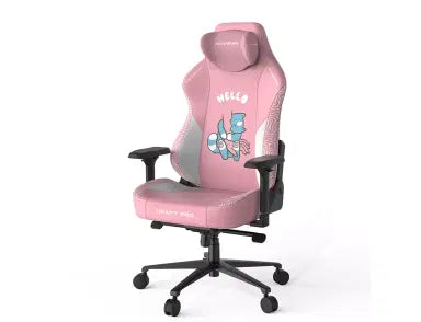 DXRacer Gaming Chair Craft Pro Hallo cat - Pink - Desert Games