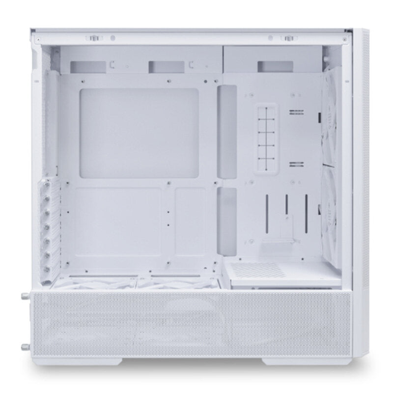 LIAN LI LANCOOL 207 Mid-Tower Tempered Glass ATX Case - White | LAN207RW - Desert Games