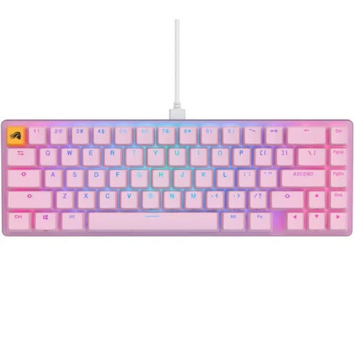 Glorious GMMK 2 65% Pre-Built ANSI USA – Pink GMMK2-65-FOX-P - Desert Games