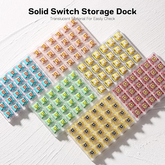 Redragon A113 Bullet-QL 24 Soft Linear Mechanical Switches - Desert Games